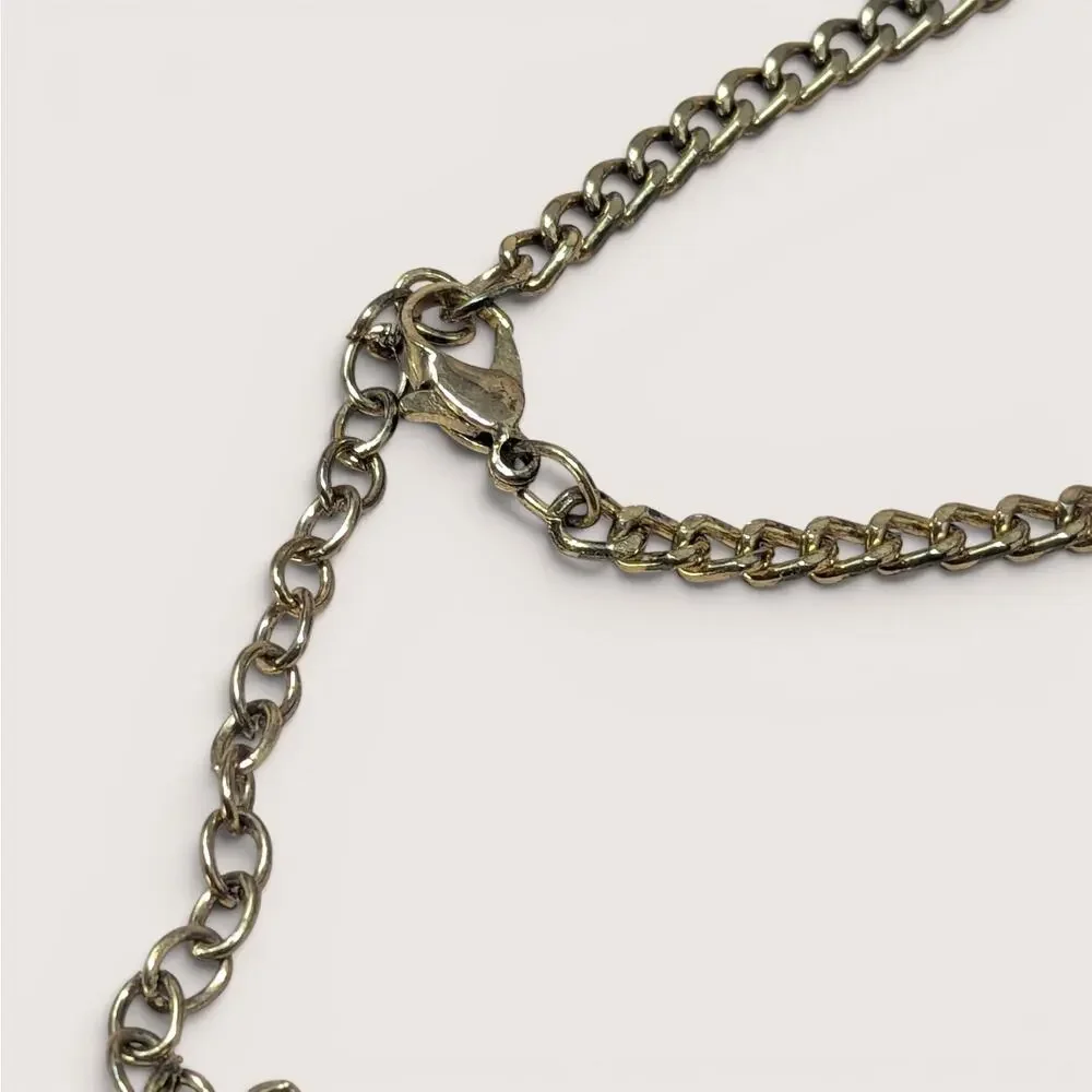 Vintage Beaded Bib Necklace Statement Collar